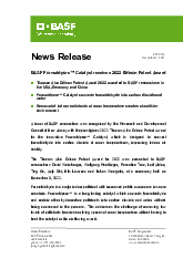 Thumbnail for: BASF Formaldpure™ Catalyst receives 2022 Edison Patent Award-English