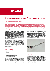 Thumbnail for: Abrasion-resistant Thermocouples for the Cement Industry