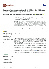 Thumbnail for: Pragmatic Approach toward Catalytic CO Emission Mitigation in Fluid Catalytic Cracking (FCC) Units - June 2021