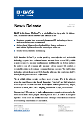 Thumbnail for: BASF introduces UpCore™, a cost-effective upgrade to ozone-VOC converters for healthier aircraft cabin air